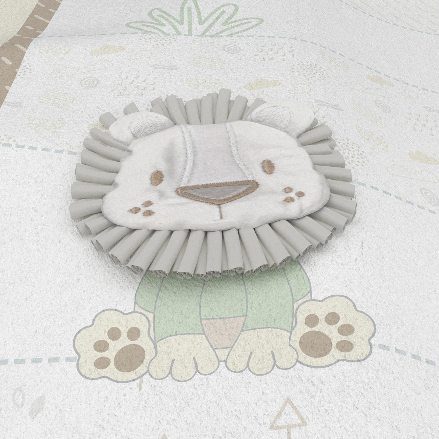 سرویس روتختی هفت تکه Lion Cubs